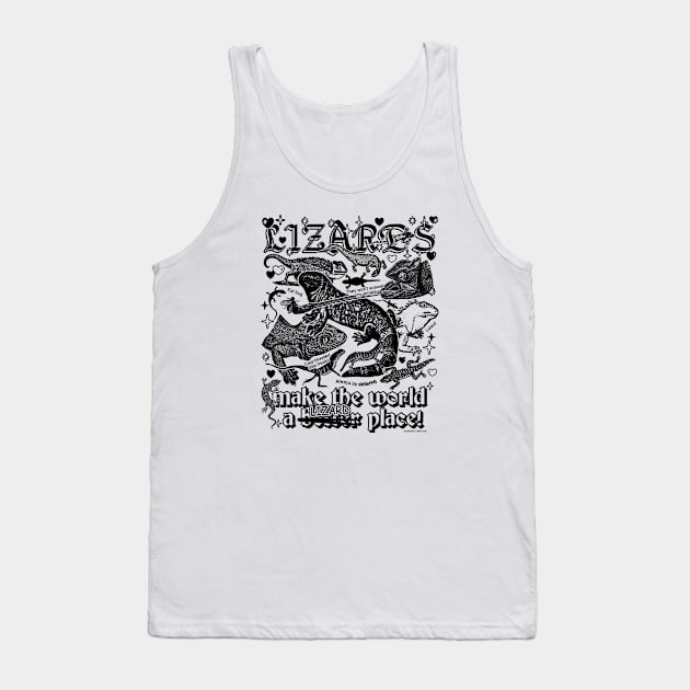 Lizards Tank Top by Arcane Bullshit